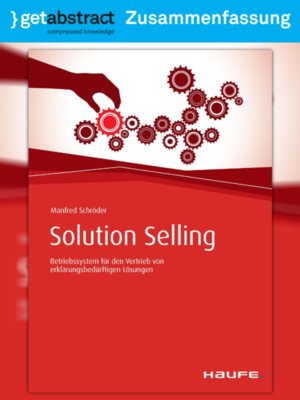 cover image of Solution Selling (Zusammenfassung)